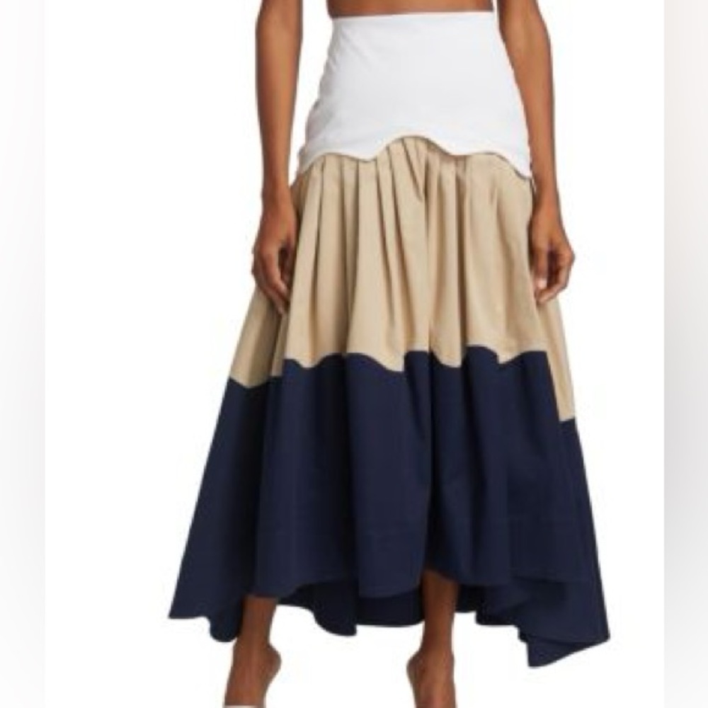 NWT Rosie Assoulin Making Waves Skirt - Picture 2 of 6
